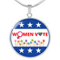 Women Vote Necklace New