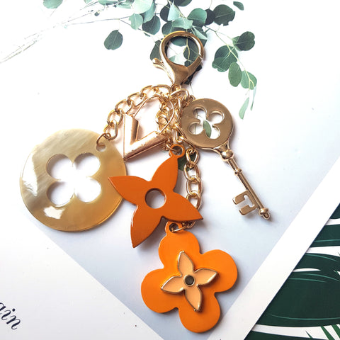 Bag Jewelry Horn Horn Accessories for Bags with Trendy Design and Luxury Unique Flower