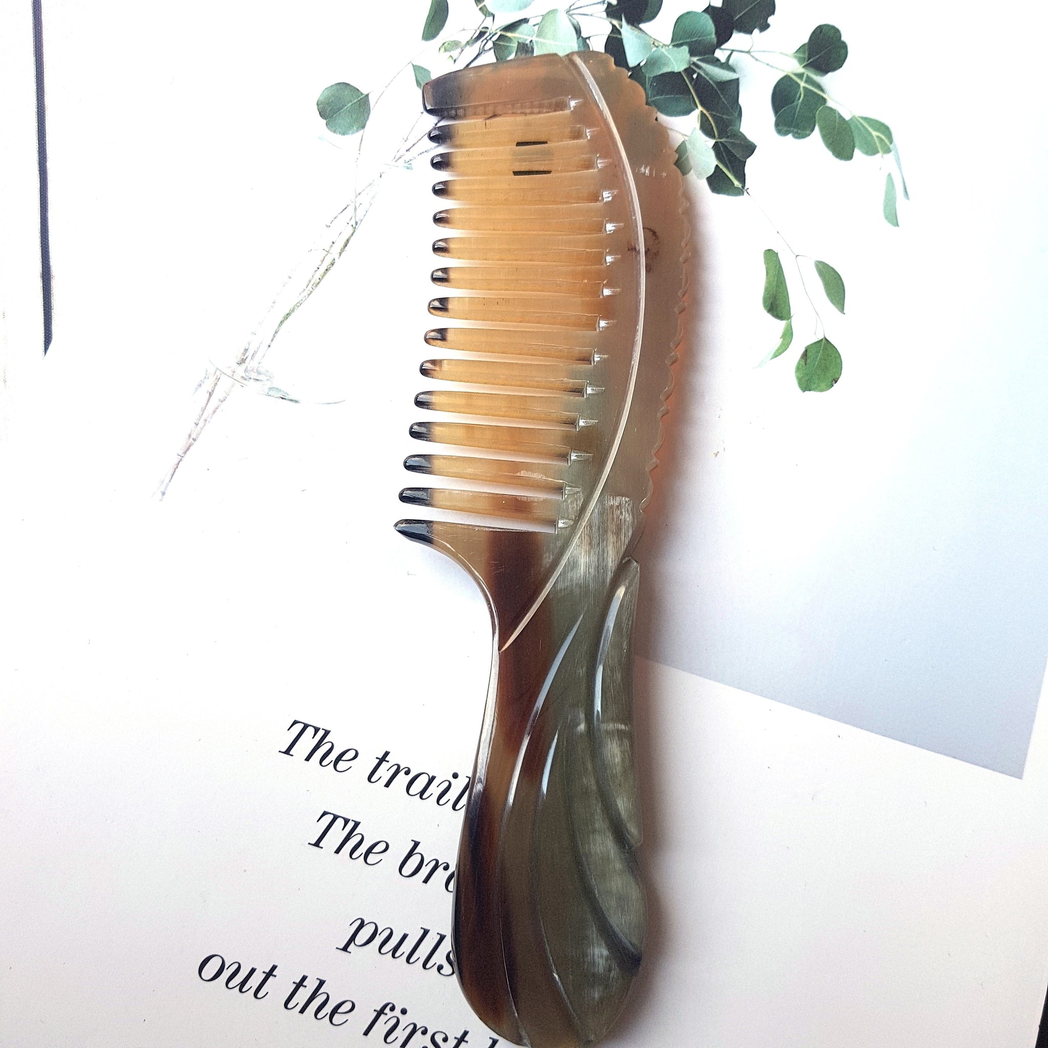 Long Brushes for Hair Horn Beard Comb Durable and High Quality Combs to Anti Static Comb Ideas for Mom