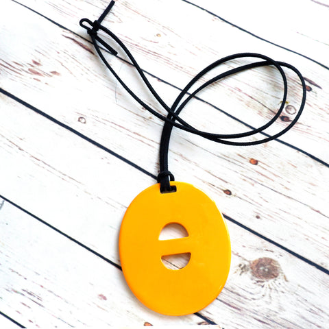 Handmade Natural Horn and Lacquer Orange Scraf Ring Oval Luxury and Unique
