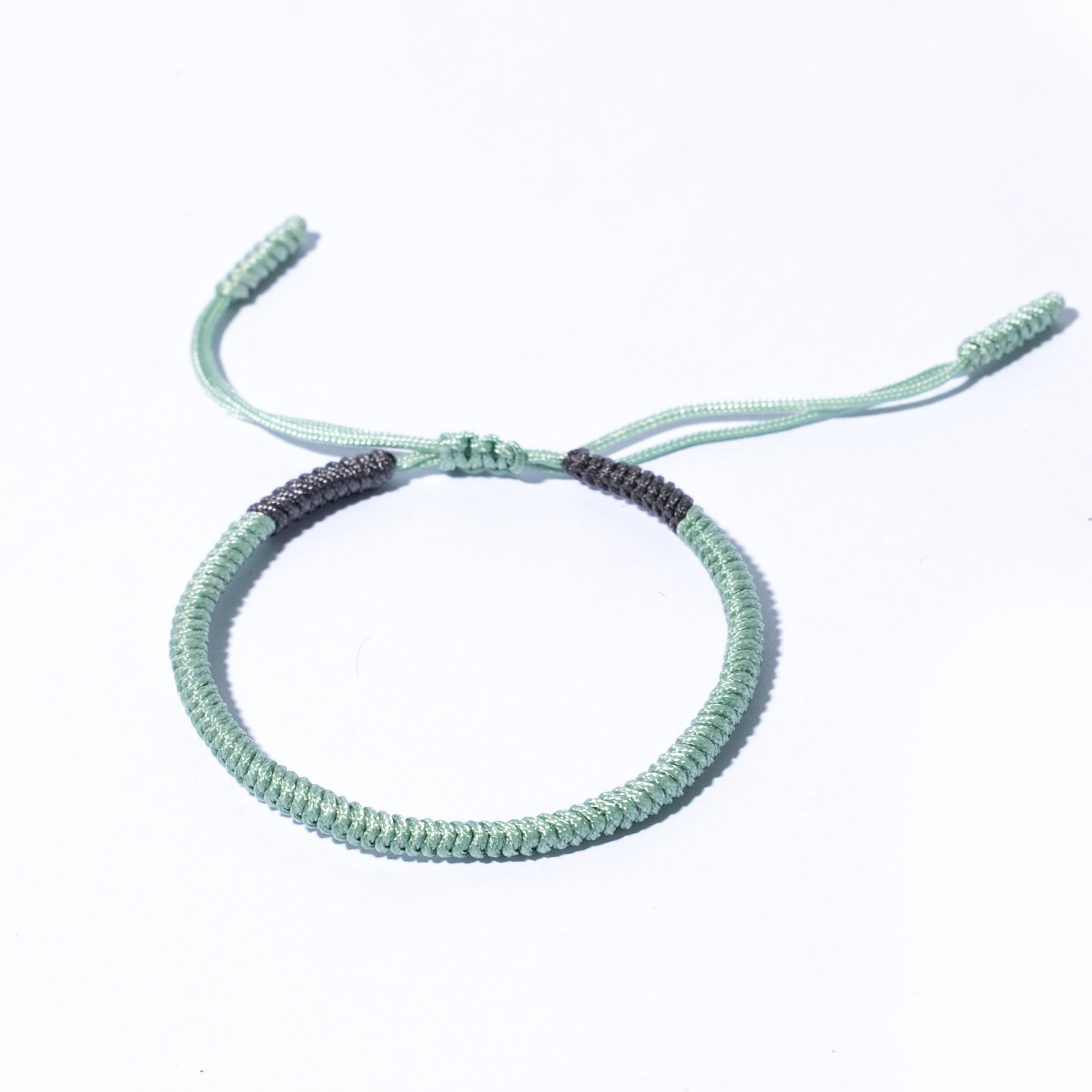 Light Blue Couple Lucky Handmade Knots Thread Bracelet Tibetan Woven Amulet Braided Cord Bracelets & Bangles For Women Men