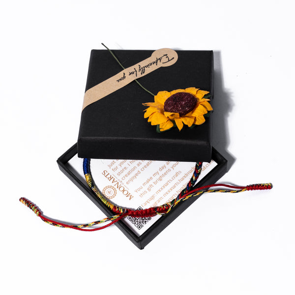 Mix Couple Lucky Handmade Knots Thread Bracelet Tibetan Woven Amulet Braided Cord Bracelets & Bangles For Women Men