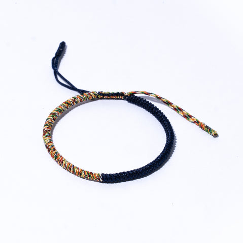 Mix Couple Lucky Handmade Knots Thread Bracelet Tibetan Woven Amulet Braided Cord Bracelets & Bangles For Women Men