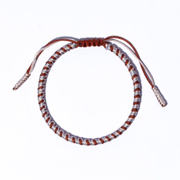 Mix Colors Couple Lucky Handmade Knots Thread Bracelet Tibetan Woven Amulet Braided Cord Bracelets & Bangles For Women Men