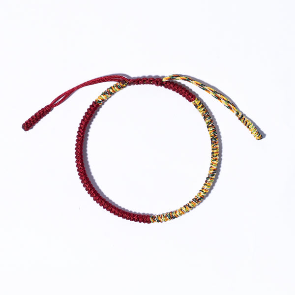 Mix Couple Lucky Handmade Knots Thread Bracelet Tibetan Woven Amulet Braided Cord Bracelets & Bangles For Women Men