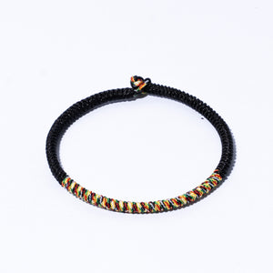 Mix Colors Couple Lucky Handmade Knots Thread Bracelet Tibetan Woven Amulet Braided Cord Bracelets & Bangles For Women Men