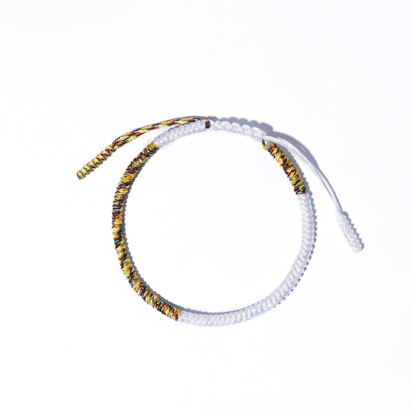 Mix Colors Couple Lucky Handmade Knots Thread Bracelet Tibetan Woven Amulet Braided Cord Bracelets & Bangles For Women Men