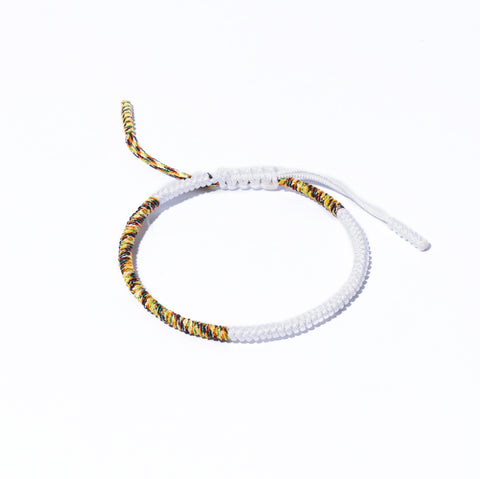 Mix Colors Couple Lucky Handmade Knots Thread Bracelet Tibetan Woven Amulet Braided Cord Bracelets & Bangles For Women Men
