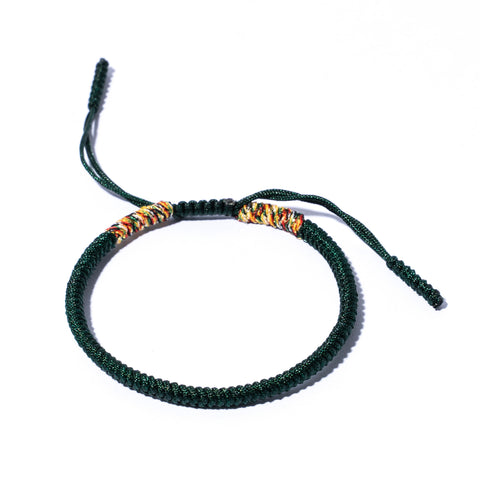 Mix Colors Couple Lucky Handmade Knots Thread Bracelet Tibetan Woven Amulet Braided Cord Bracelets & Bangles For Women Men