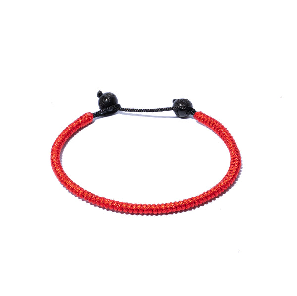 Red Couple Lucky Handmade Knots Thread Bracelet Tibetan Woven Amulet Braided Cord Bracelets & Bangles For Women Men