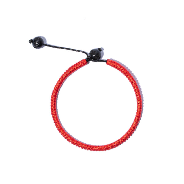 Red Couple Lucky Handmade Knots Thread Bracelet Tibetan Woven Amulet Braided Cord Bracelets & Bangles For Women Men
