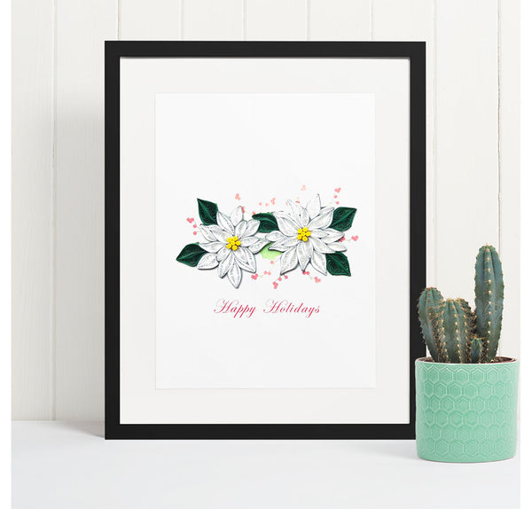 Quilling Card 3D LOVE House Quilled Happy Birthday Dedicated Paper Handmade